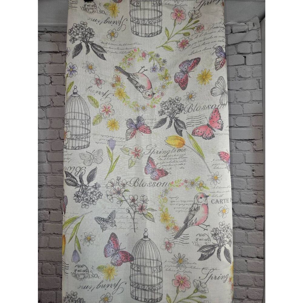 Rectangular Spring Butterfly Tablecloth - Picture 2 of 3